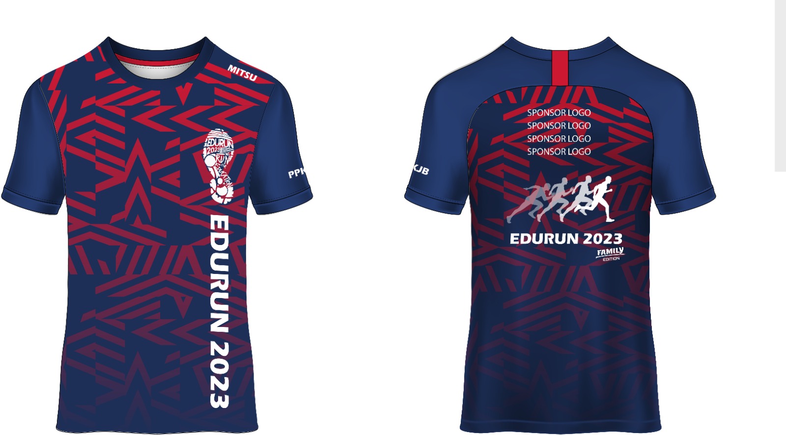 Edurun2023 TShirt Design